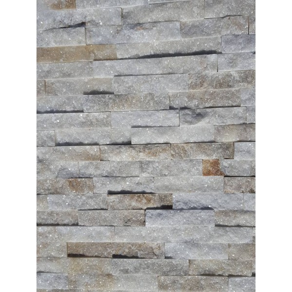 Paneel White/Yellow Quartz, 15 × 60cm (1 pakk on 0,63 m2)